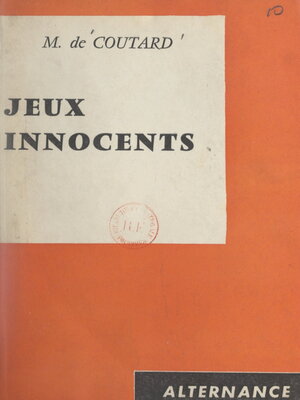 cover image of Jeux innocents